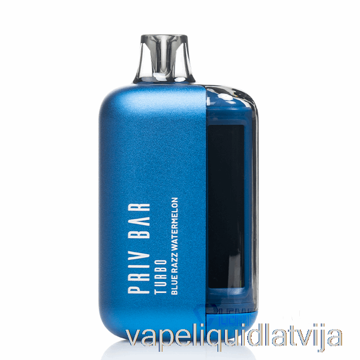 Smok Priv Bar Turbo 15k Vienreizējās Lietošanas Blue Razz Arbūzu Vape šķidrums